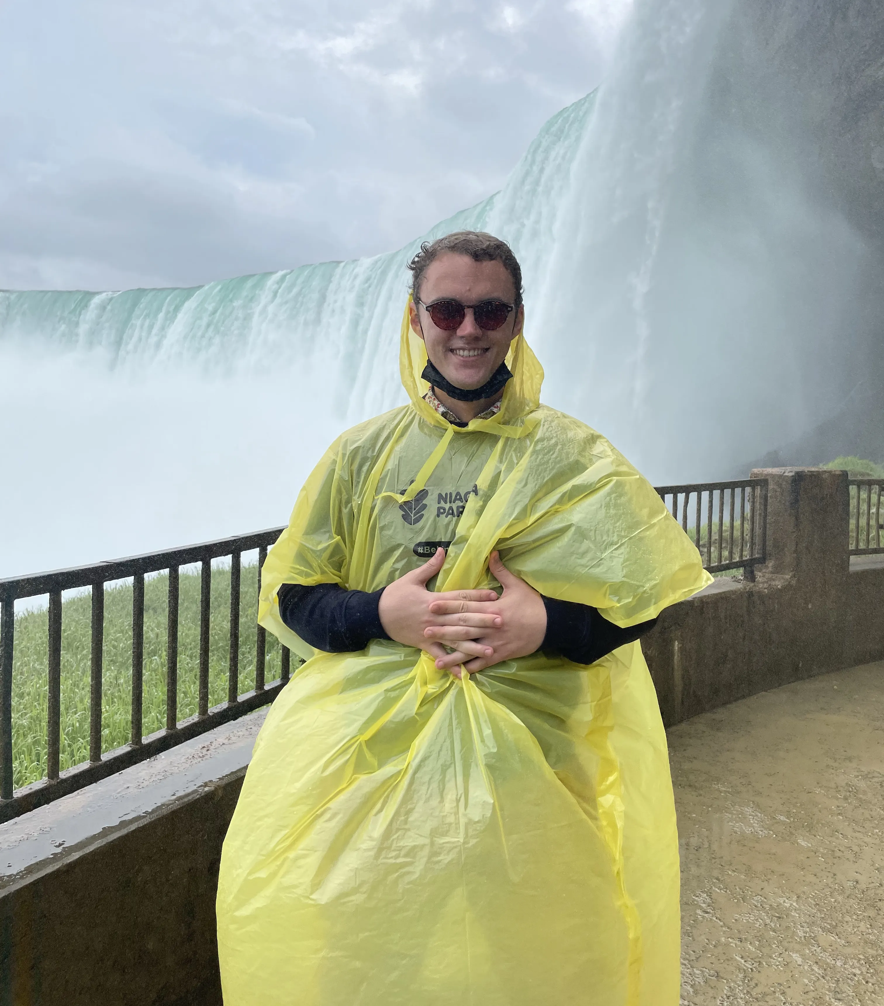 Aleksei at Niagara Falls