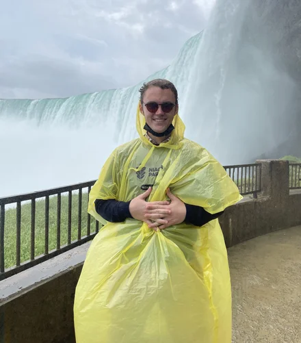 Aleksei at Niagara Falls